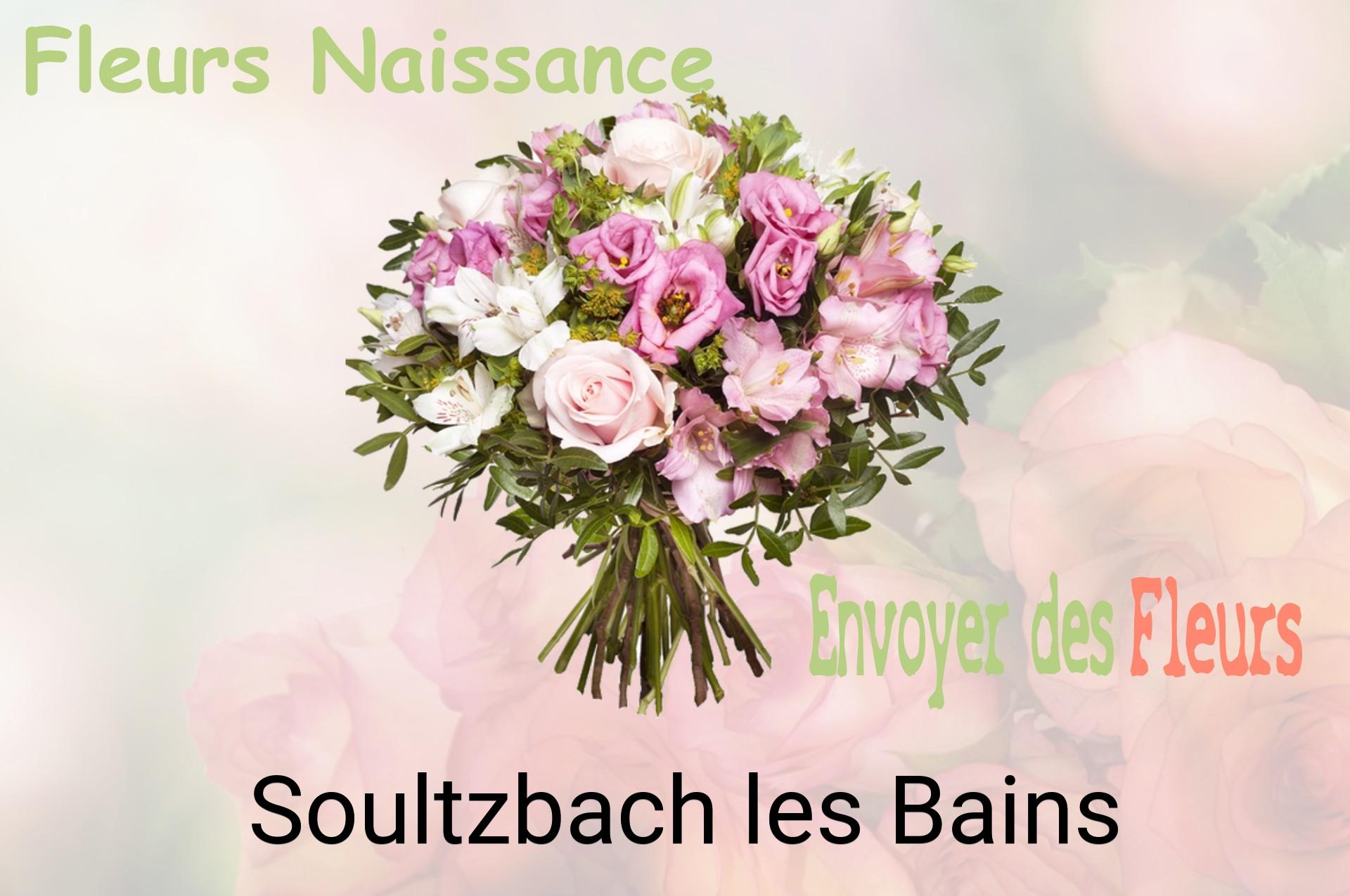 Bouquet de fleurs de naissance livré à Soultzbach-les-Bains